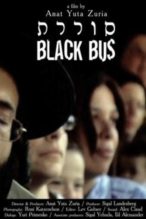 Black Bus Poster