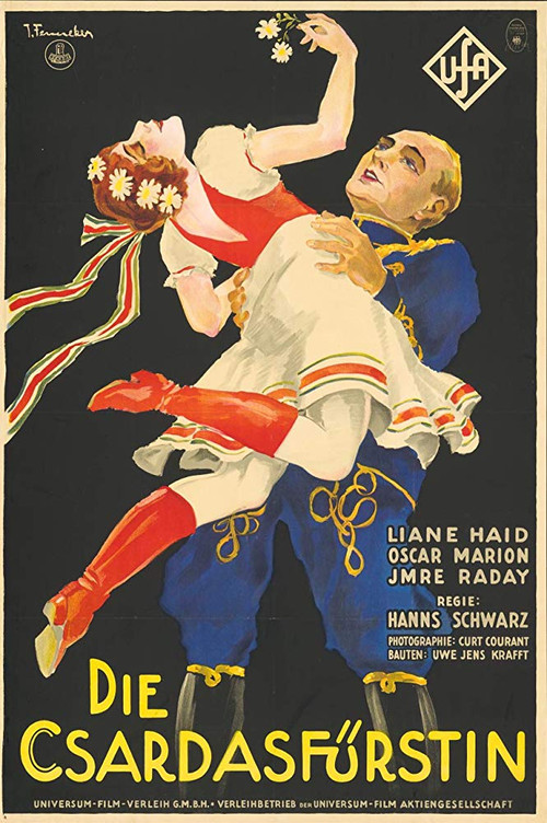 Die Czardasfürstin Poster