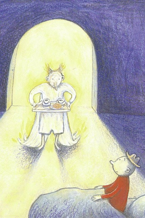 Först var det mörkt Poster