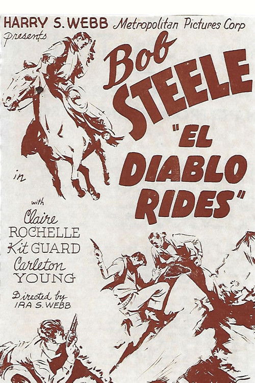 El Diablo Rides Poster