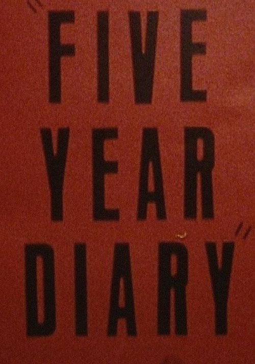 Five-Year Diary Poster
