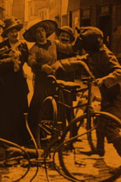 An Eventful Tandem Ride Poster