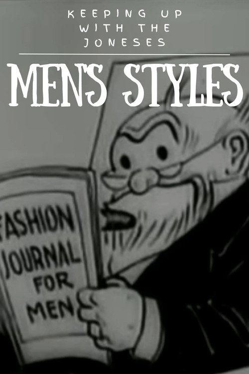 Keeping Up with the Joneses: Men’s Styles Poster