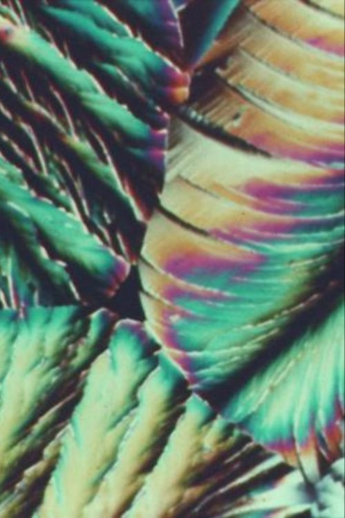 Kristallen en Kleur Poster