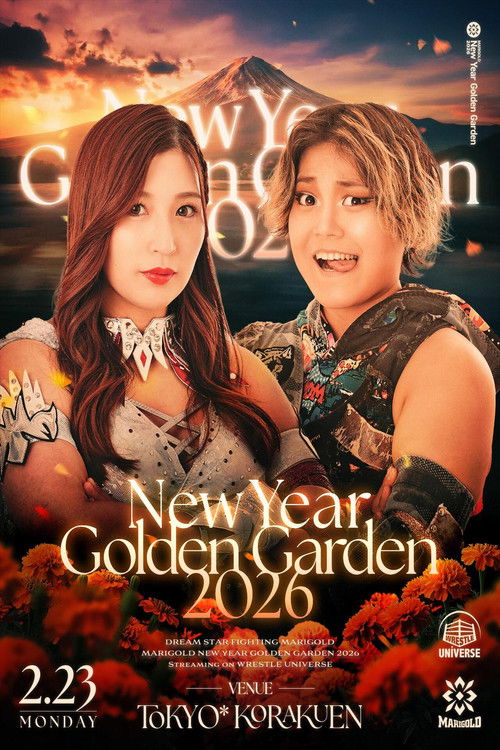 Marigold New Years Golden Garden 2026 ~ Day 12 Poster