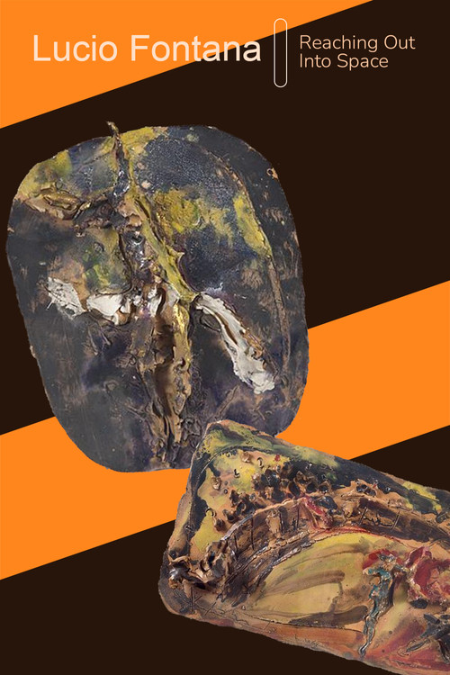 Lucio Fontana  Reaching Out Into Space Poster