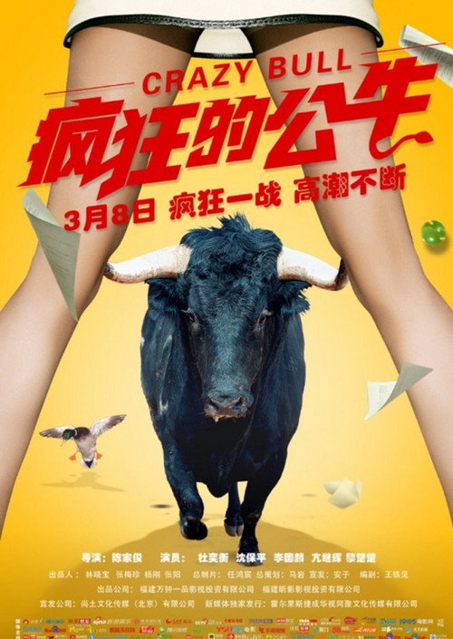 Crazy Bull Poster