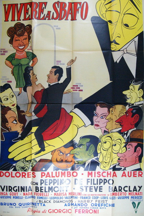 Vivere a sbafo Poster
