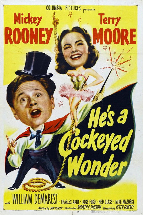 He's a Cockeyed Wonder Poster