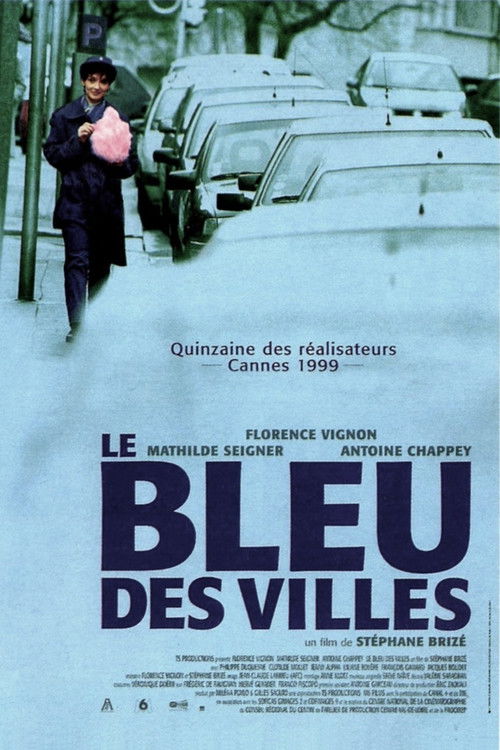 Le Bleu des villes Poster