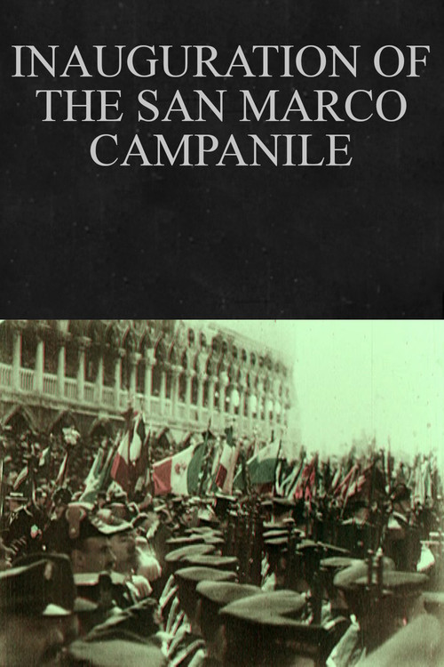 L'inaugurazione del campanile di San Marco Poster