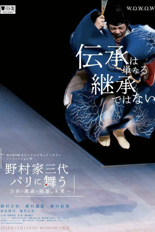 The Three Generations of the Nomura Kyogen Family Poster