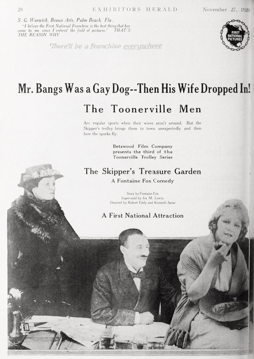 The Skipper's Treasure Garden Poster