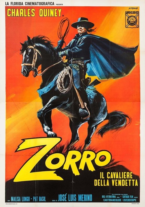 Zorro, Rider of Vengeance Poster
