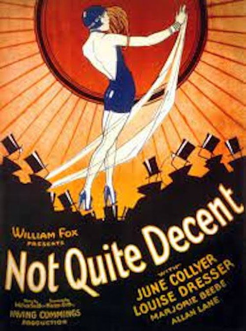 Not Quite Decent Poster