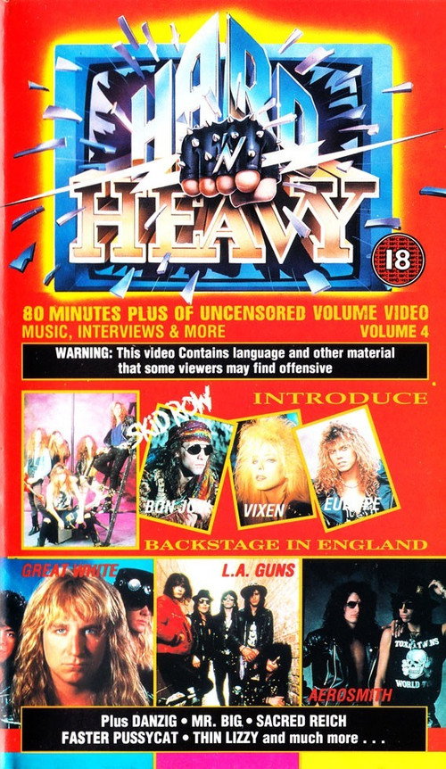 Hard 'N Heavy Volume 4 Poster