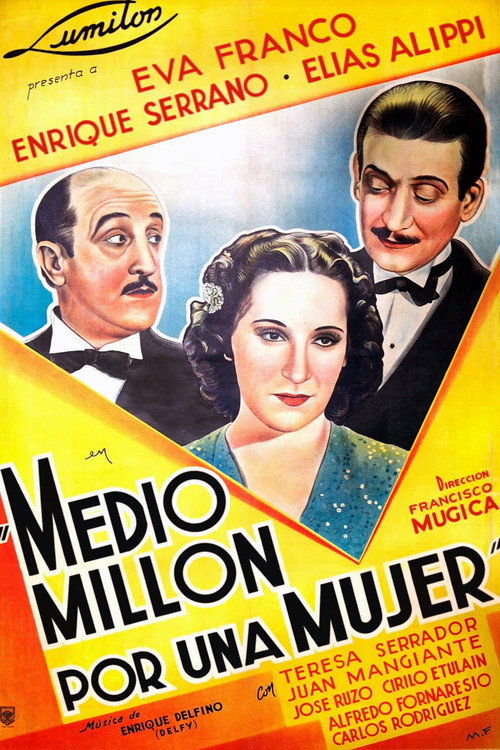 Medio millón por una mujer Poster