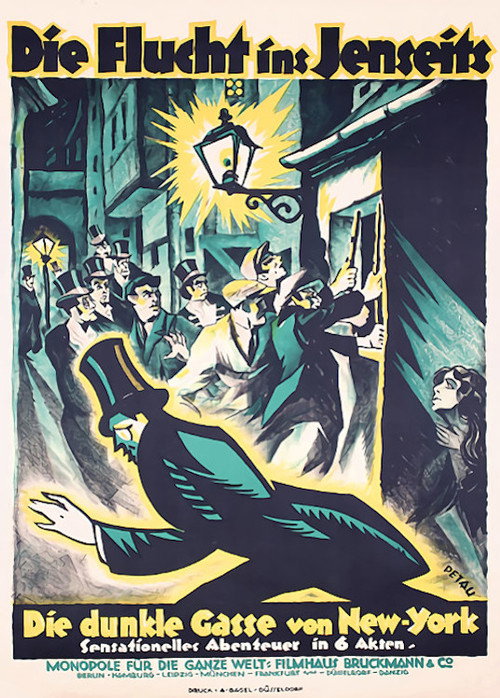 Die Flucht ins Jenseits oder: Die dunkle Gasse von New York Poster