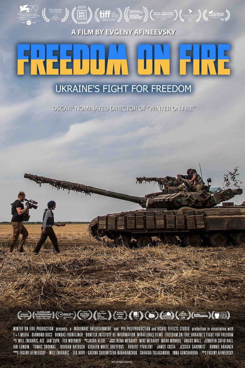 Freedom on Fire: Ukraine's Fight for Freedom Poster