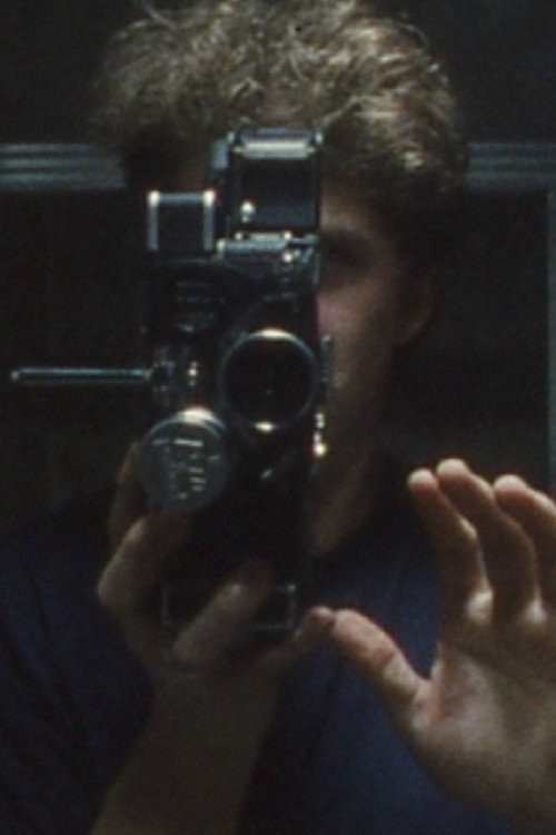 Moon Blue Traces Poster