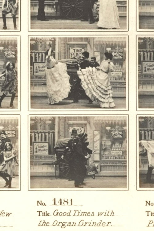 A Good Time with the Organ Grinder Poster