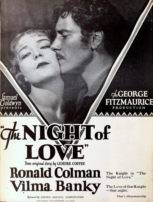 The Night of Love Poster