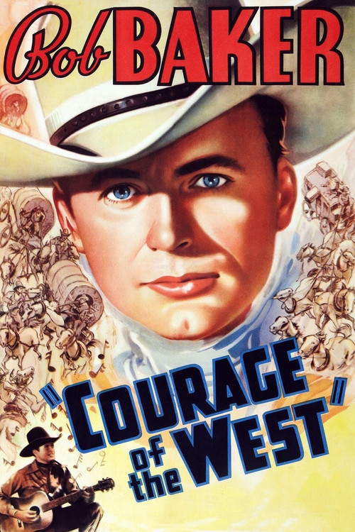 Courage of the West Poster