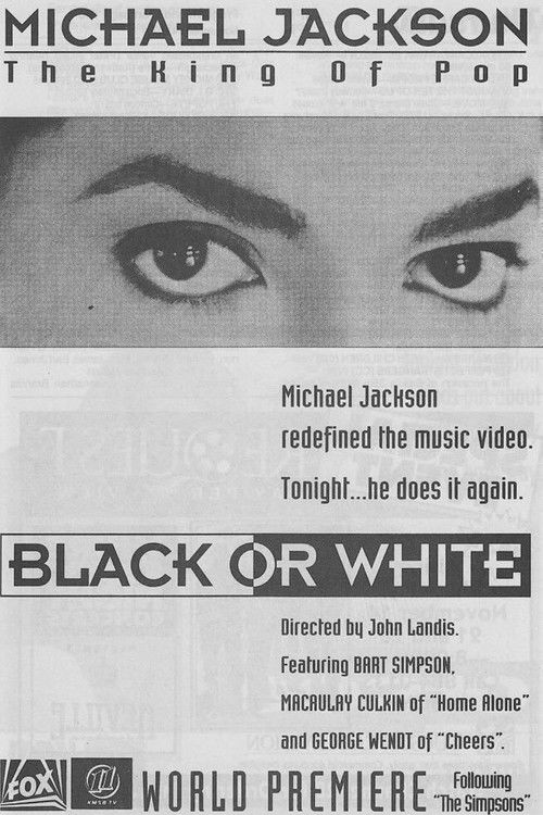 Black or White Poster