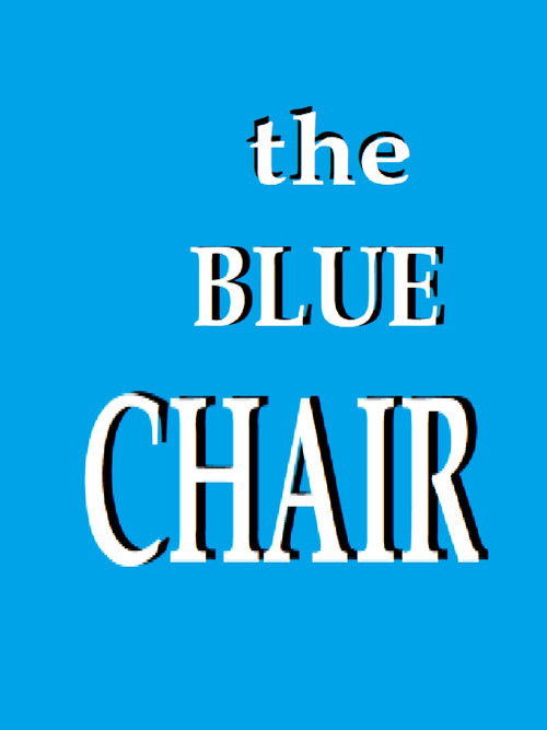 The Blue Chair Poster