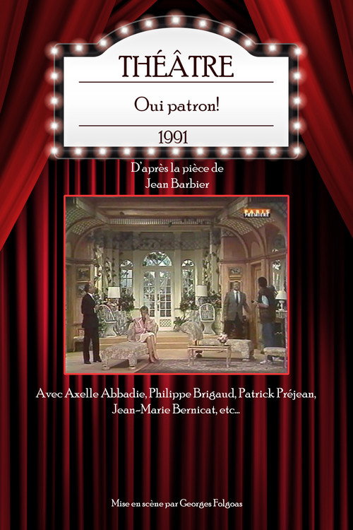 Oui patron! Poster
