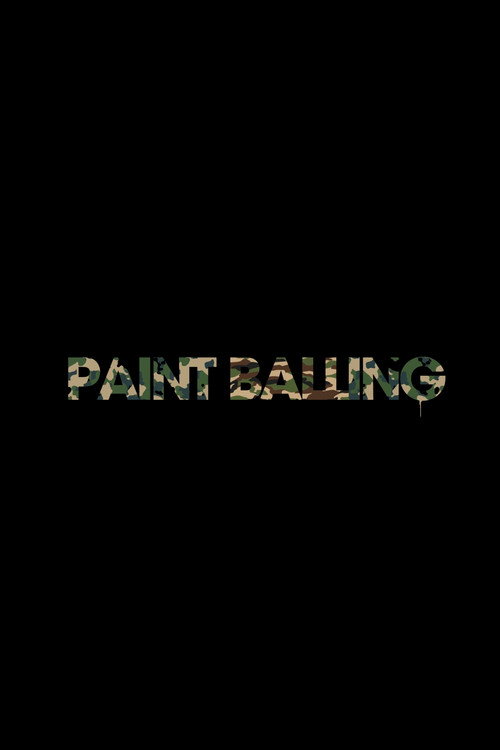 Love Paintballing Poster