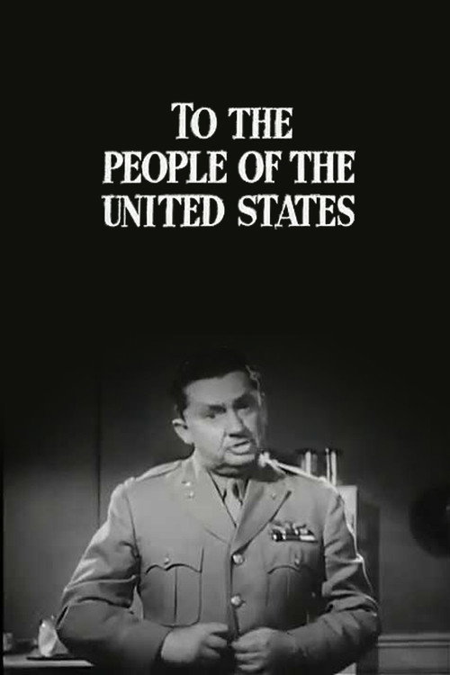 To the People of the United States Poster