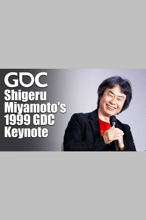Shigeru Miyamoto's 1999 GDC Keynote Poster