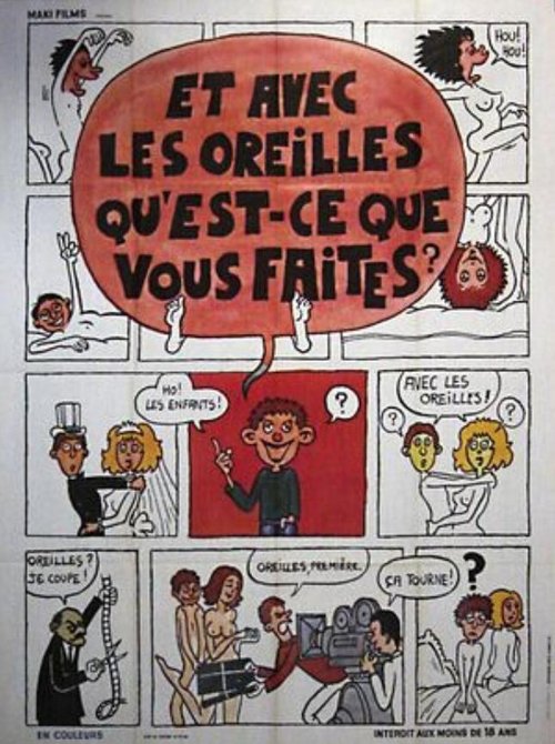 Et avec les oreilles qu'est-ce que vous faites? Poster