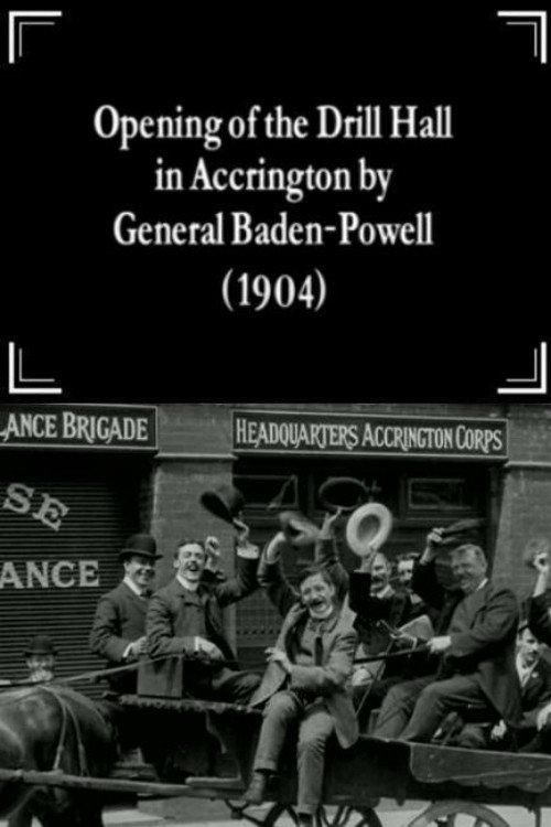 Opening of the Drill Hall in Accrington by General Baden-Powell Poster
