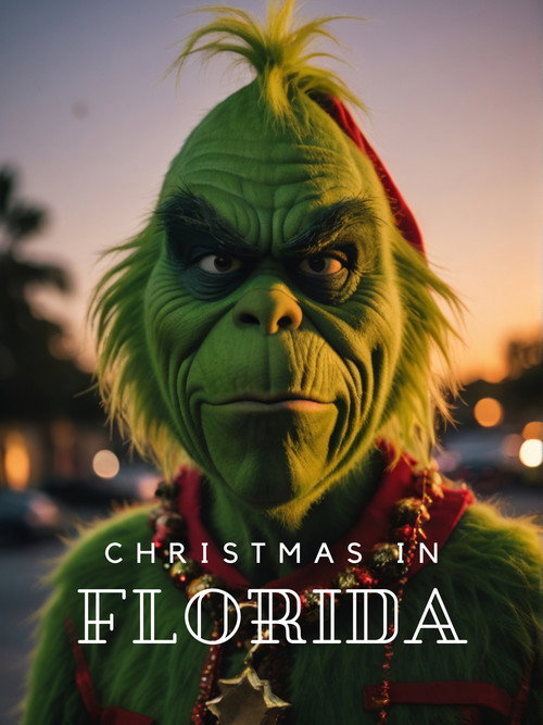 Christmas In Florida Poster