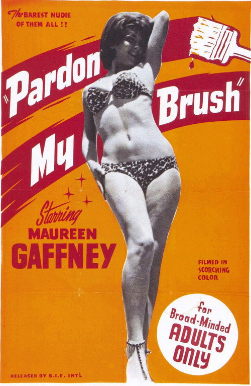 Pardon My Brush Poster