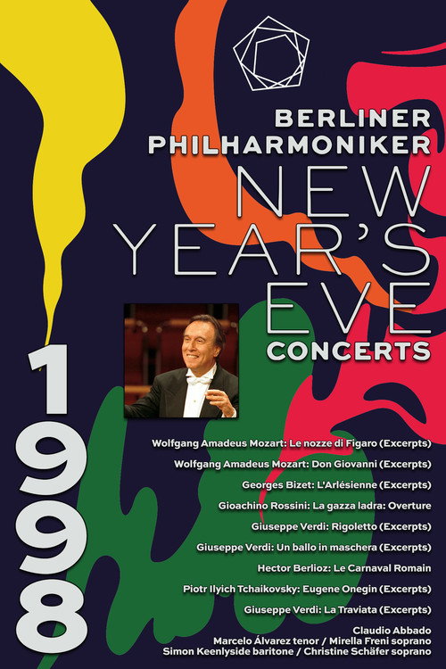 The Berliner Philharmoniker’s New Year’s Eve Concert: 1998 Poster