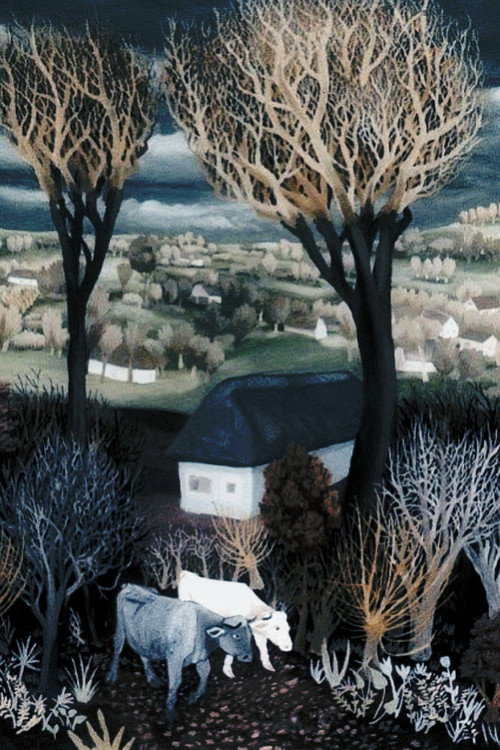 Otkriće zime Ivana Generalića Poster