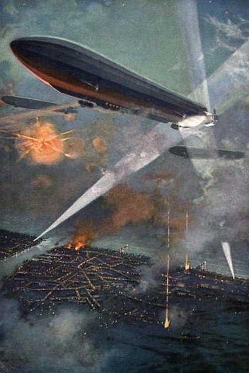 Attack of the Zeppelins Poster