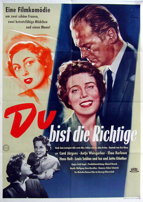 Du bist die Richtige Poster