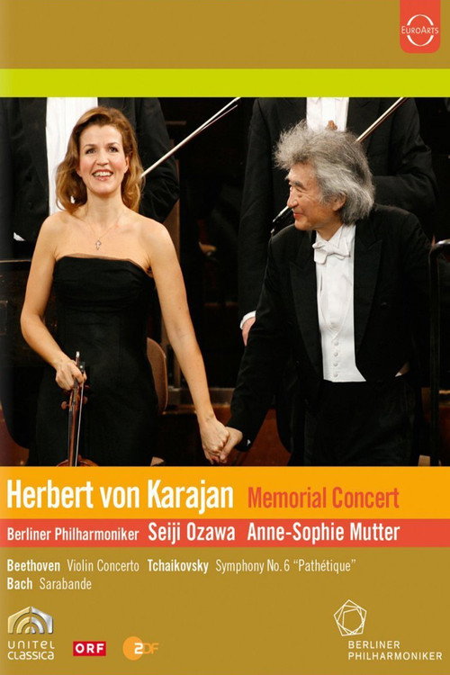 Herbert Von Karajan Memorial Concert Poster