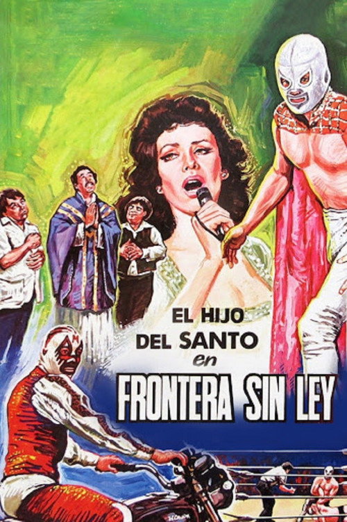 El hijo de Santo en frontera sin ley Poster