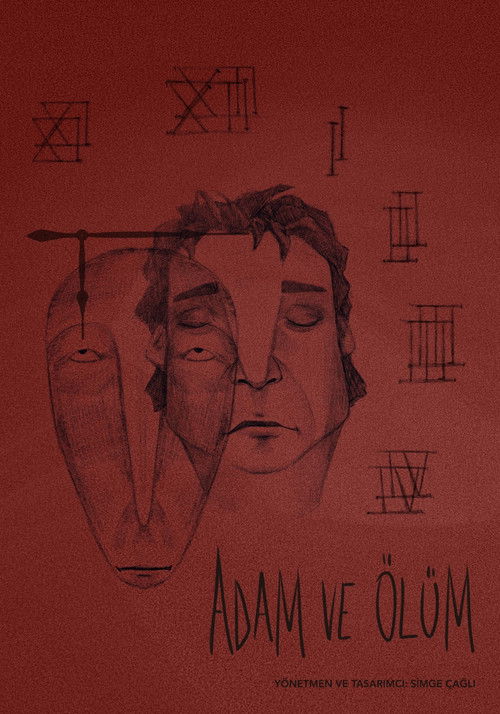 Man and Death Poster