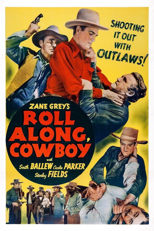 Roll Along, Cowboy Poster