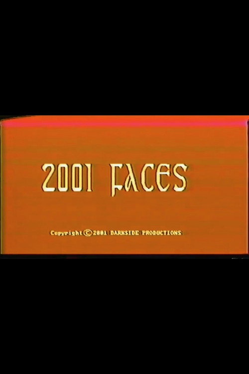 2001 Faces Poster