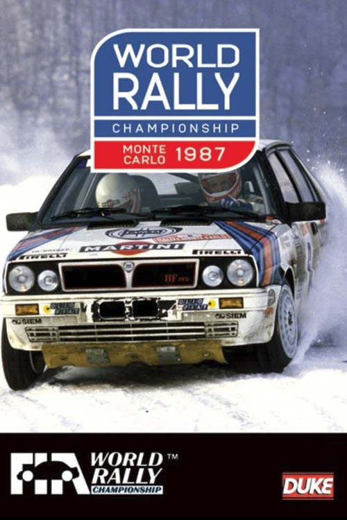 Monte Carlo Rally 1987 Poster