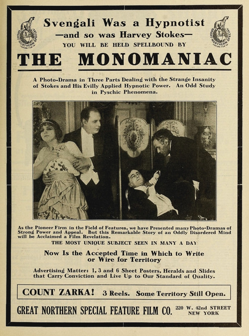 The Monomaniac Poster