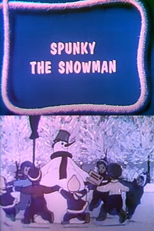 Spunky the Snowman Poster
