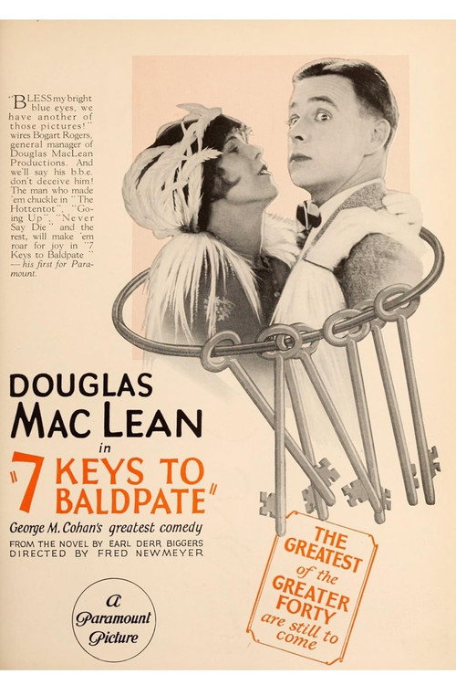 Seven Keys to Baldpate Poster